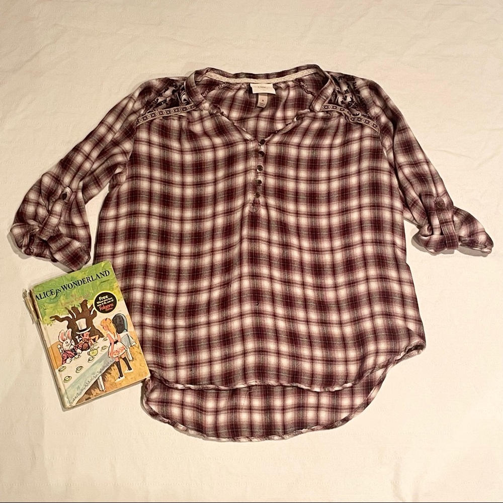 Knox Rose flannel tunic